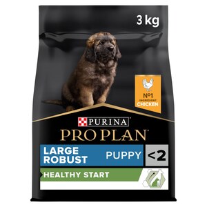 PRO PLAN Large Robust Puppy Dry Dog Food Healthy Start Rich in Chicken 3kg